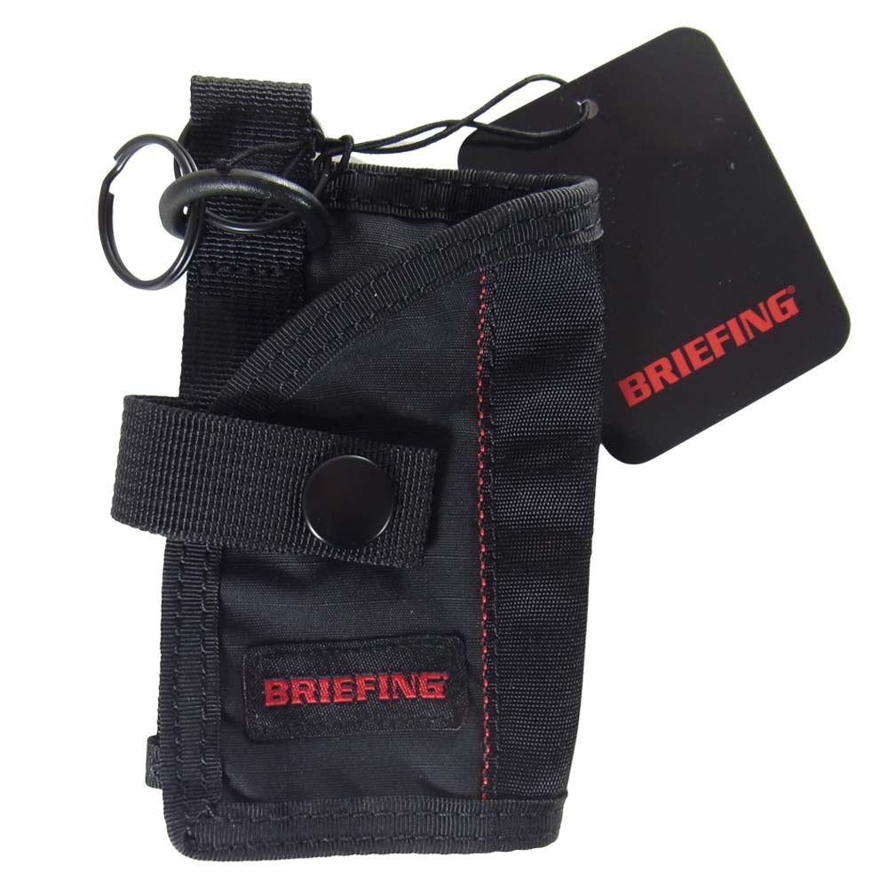 BRIEFING ブリーフィング BRA193A49 KEY CASE MW キーケース コインケース ブラック系【新古品】【未使用】【中古】