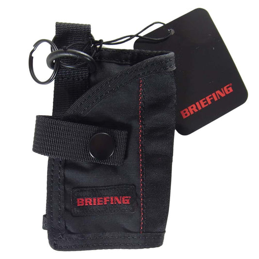 BRIEFING ブリーフィング BRA193A49 KEY CASE MW キーケース コインケース ブラック系【新古品】【未使用】【中古】