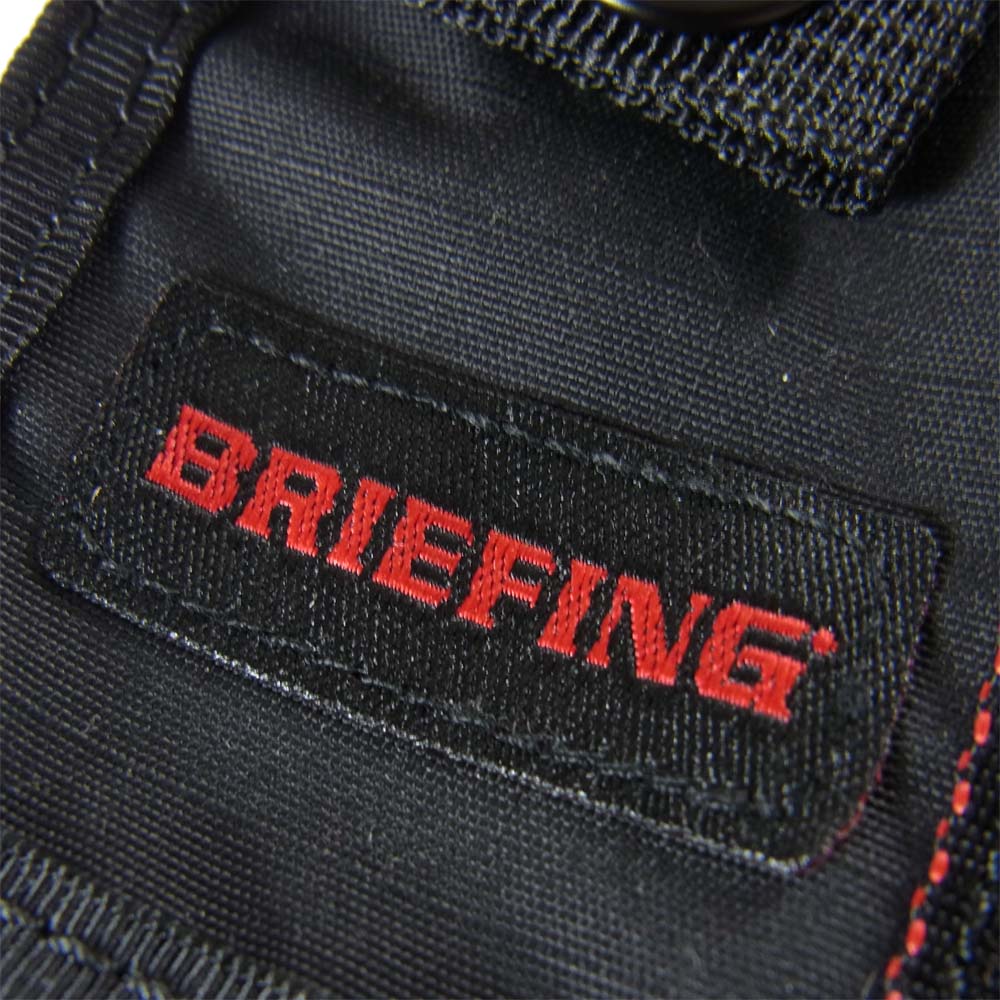 BRIEFING ブリーフィング BRA193A49 KEY CASE MW キーケース コインケース ブラック系【新古品】【未使用】【中古】