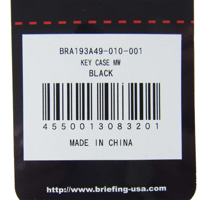 BRIEFING ブリーフィング BRA193A49 KEY CASE MW キーケース コインケース ブラック系【新古品】【未使用】【中古】
