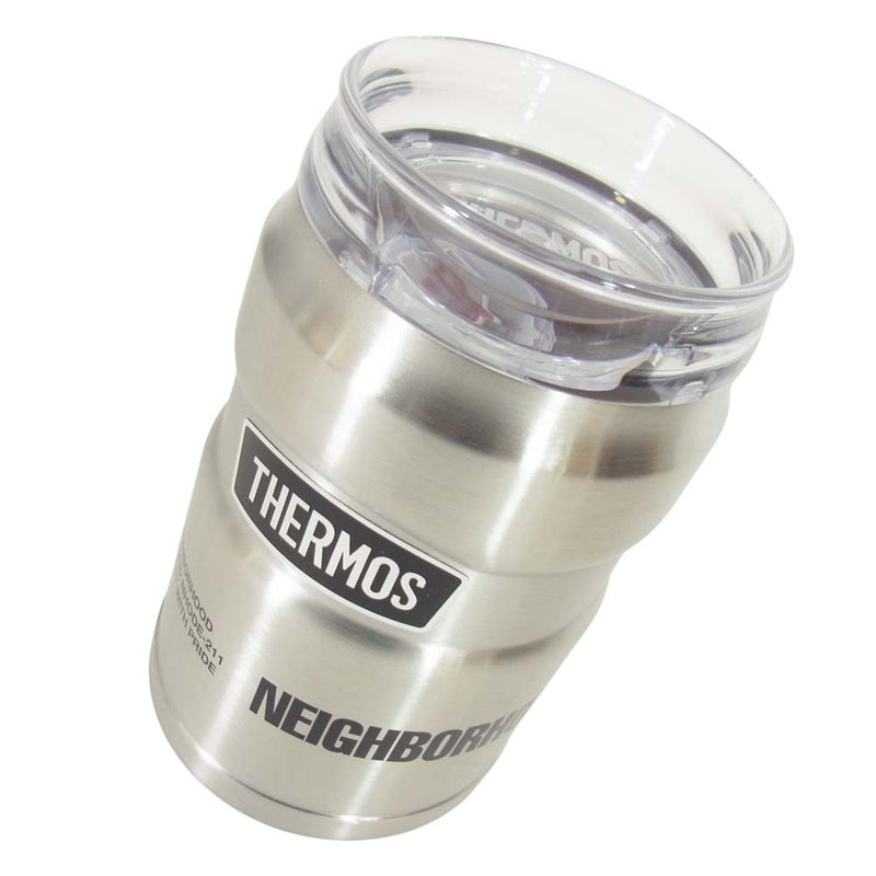 NEIGHBORHOOD ネイバーフッド NHODE-211 THERMOS S-CAN HOLDER 保冷缶ホルダー シルバー系【新古品】【未使用】【中古】