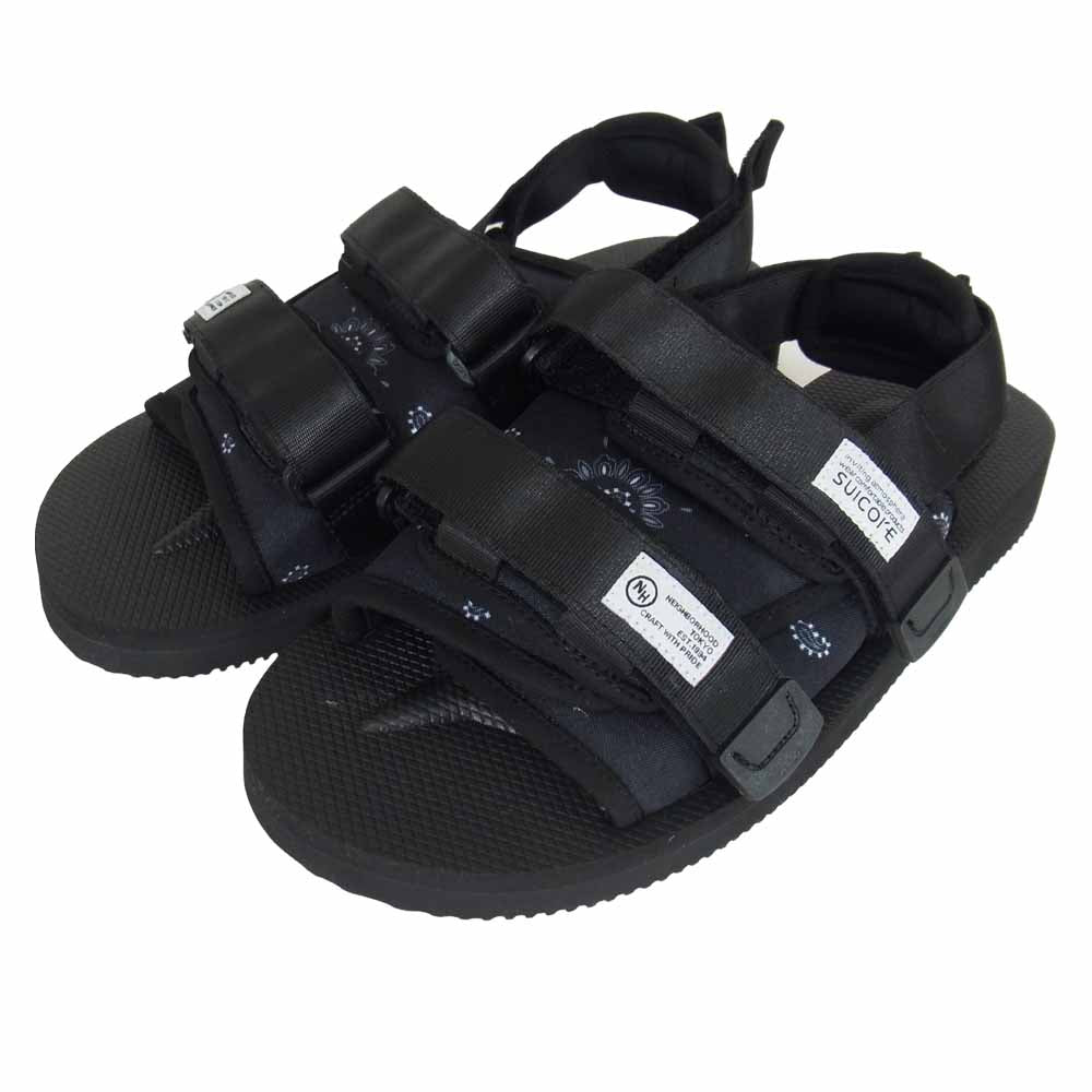 NEIGHBORHOOD ネイバーフッド OG-056-2NH NHSI MOTO-2NH NR-SANDAL サンダル ブラック系 26cm【新古品】【未使用】【中古】