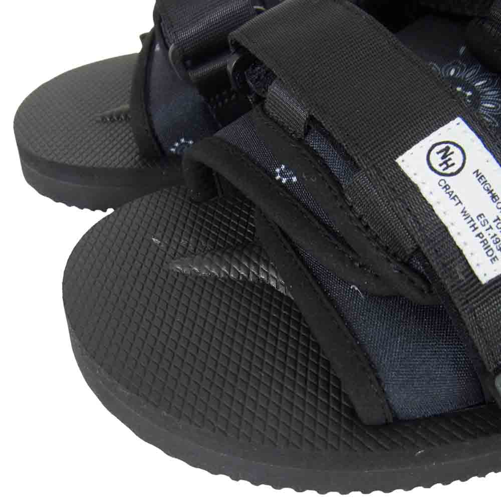 NEIGHBORHOOD ネイバーフッド OG-056-2NH NHSI MOTO-2NH NR-SANDAL サンダル ブラック系 26cm【新古品】【未使用】【中古】