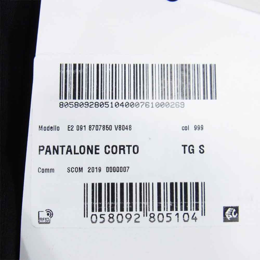 MONCLER モンクレール E20918707850 V8048 国内正規品 PANTALONE CORTO ハーフパンツ ブラック系 S【美品】【中古】