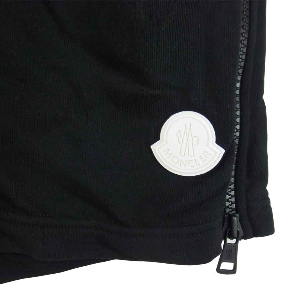 MONCLER モンクレール E20918707850 V8048 国内正規品 PANTALONE CORTO ハーフパンツ ブラック系 S【美品】【中古】