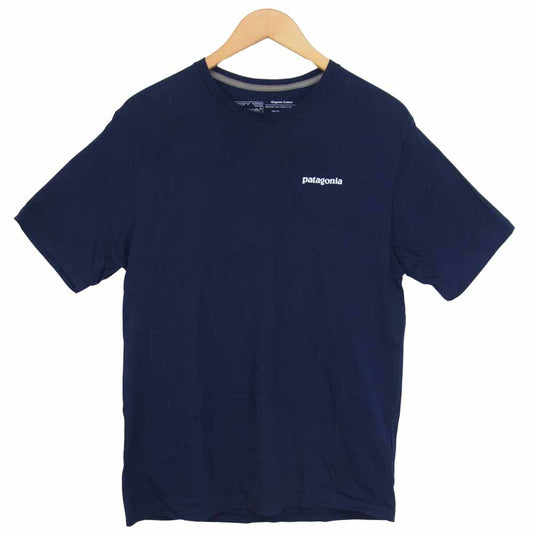 patagonia パタゴニア SP20 38535 P-6 Logo Organic T-Shirt ロゴ オーガニック ネイビー系 S【中古】