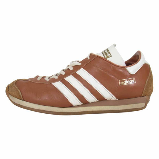adidas アディダス AC1920 観賞用 加水分解有り 98年 日本製 COUNTRY カントリー AC ブラウン系 8 1/2【中古】