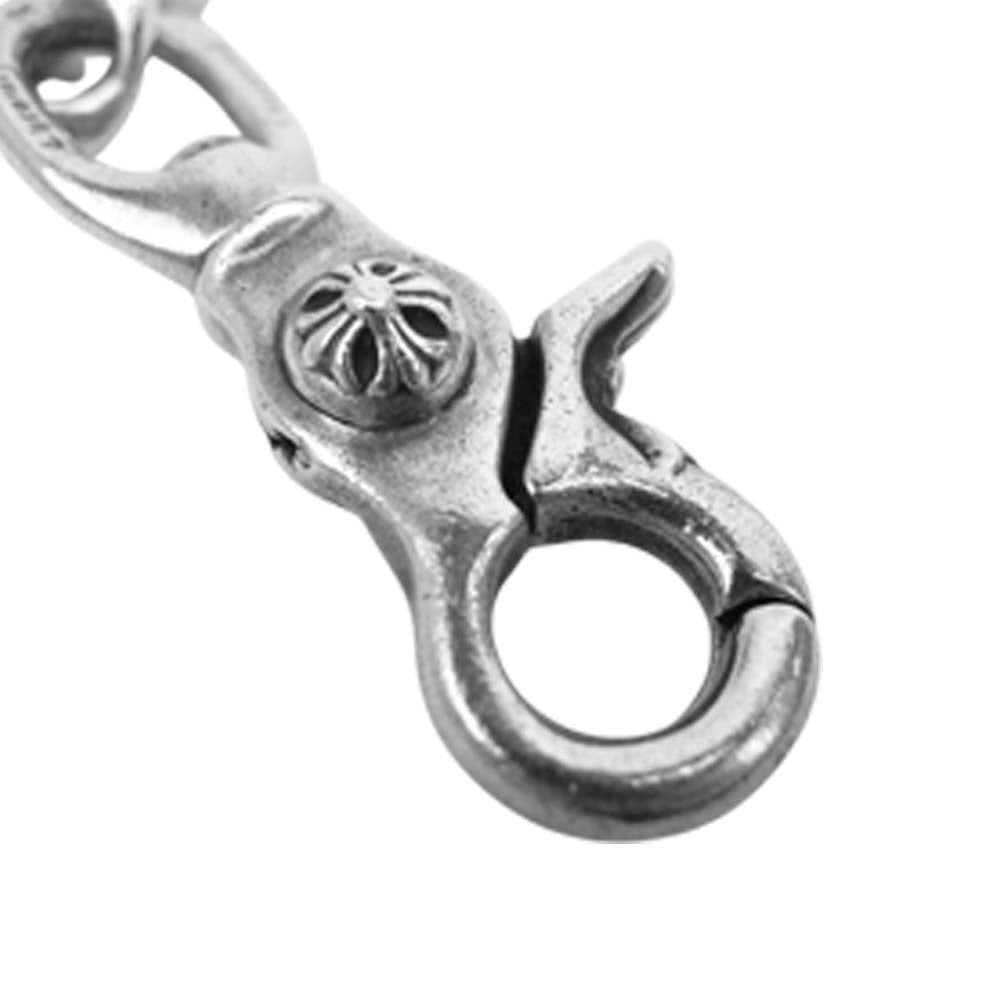 CHROME HEARTS クロムハーツ（原本無） 海外インボイス原本付属 クラシック リンク ロング キーチェーン 8リンク シルバー系【中古】