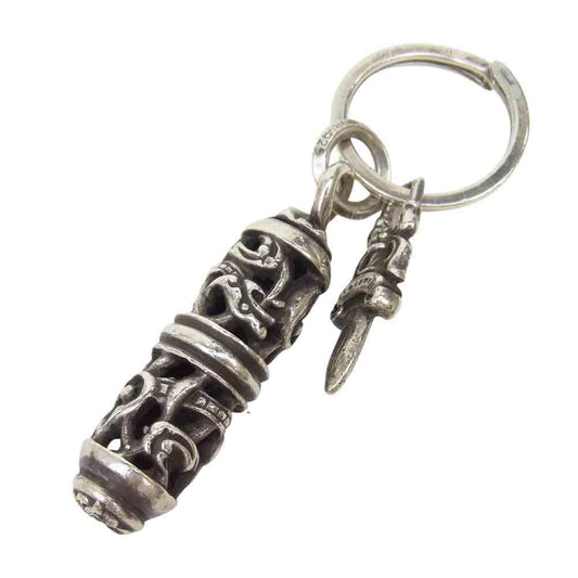 CHROME HEARTS クロムハーツ（原本無） Celtic Roller Keychain ケルティックローラー キーリング シルバー系【中古】