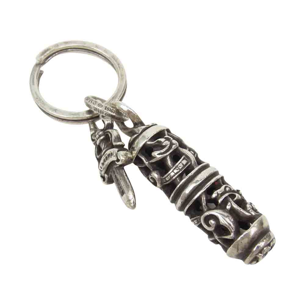 CHROME HEARTS クロムハーツ（原本無） Celtic Roller Keychain ケルティックローラー キーリング シルバー系【中古】