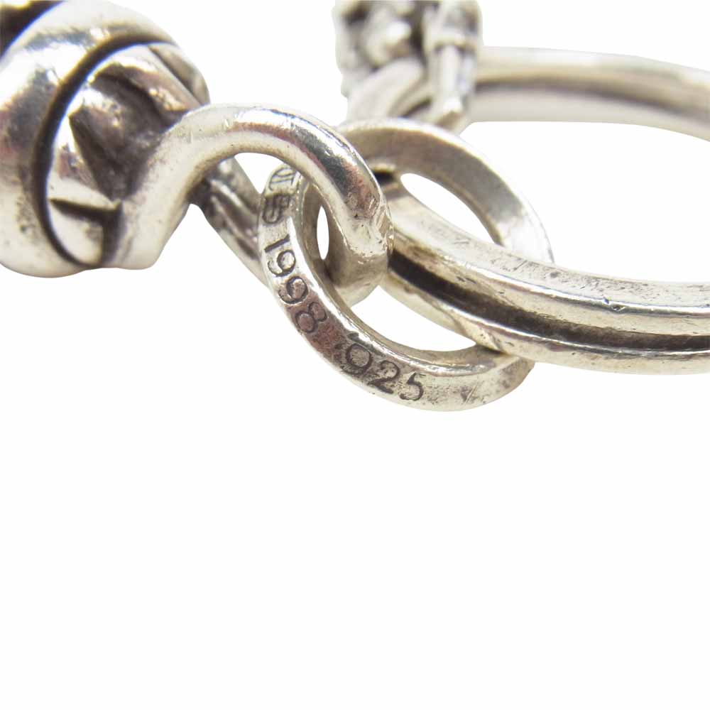 CHROME HEARTS クロムハーツ（原本無） Celtic Roller Keychain ケルティックローラー キーリング シルバー系【中古】