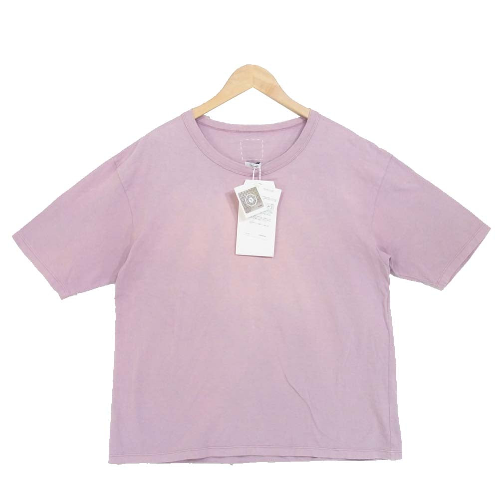 VISVIM ビズビム 17SS 0117105010013 JUMBO TEE S/S ジャンボ Tシャツ 半袖 パープル系 2【中古】