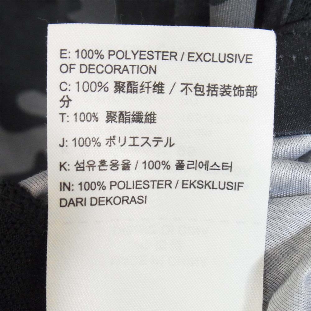 F.C.R.B. エフシーアールビー 15SS DRI-FIT FLASH TOP カモ柄 ゲーム シャツ プリント 黒灰系 M【中古】