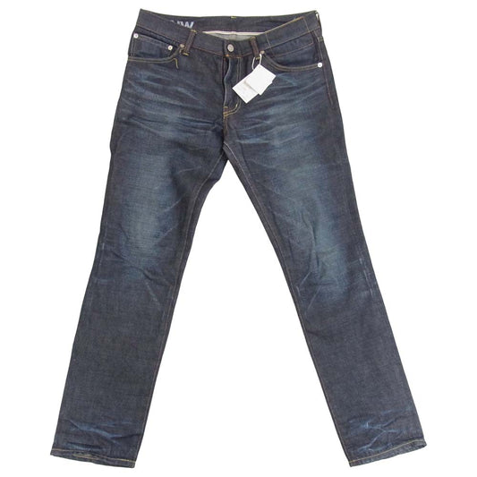 VISVIM ビズビム 17SS 117205005010  SOCIAL SCULPTURE 04 non wash ノンウォッシュ デニムパンツ インディゴブルー系 32【美品】【中古】