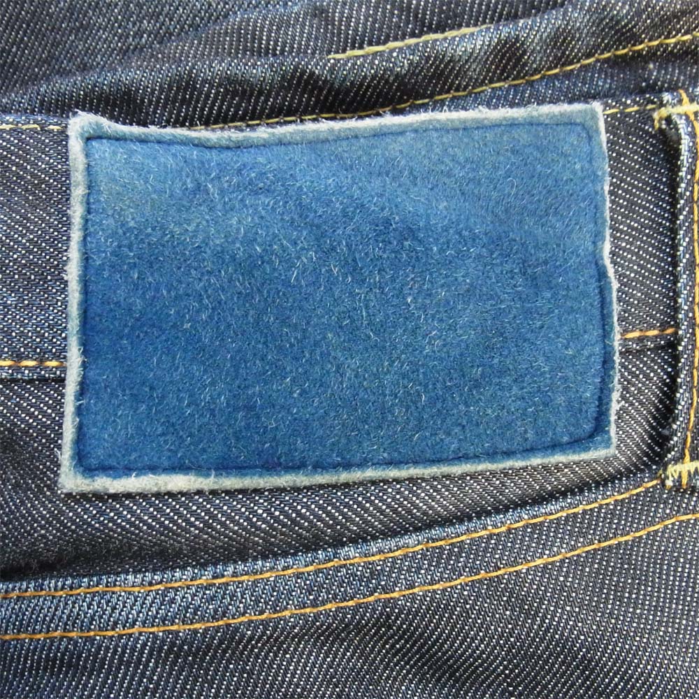 VISVIM ビズビム 17SS 117205005010  SOCIAL SCULPTURE 04 non wash ノンウォッシュ デニムパンツ インディゴブルー系 32【美品】【中古】