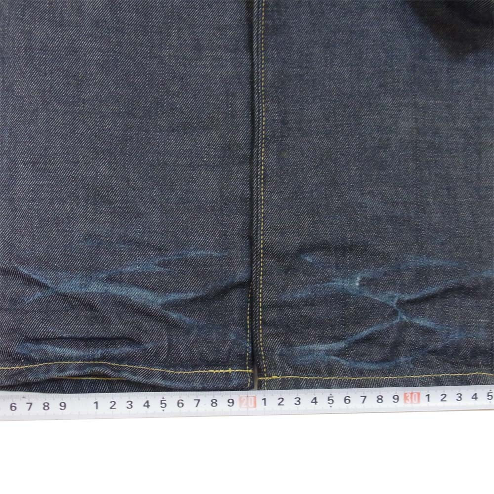 VISVIM ビズビム 17SS 117205005010  SOCIAL SCULPTURE 04 non wash ノンウォッシュ デニムパンツ インディゴブルー系 32【美品】【中古】