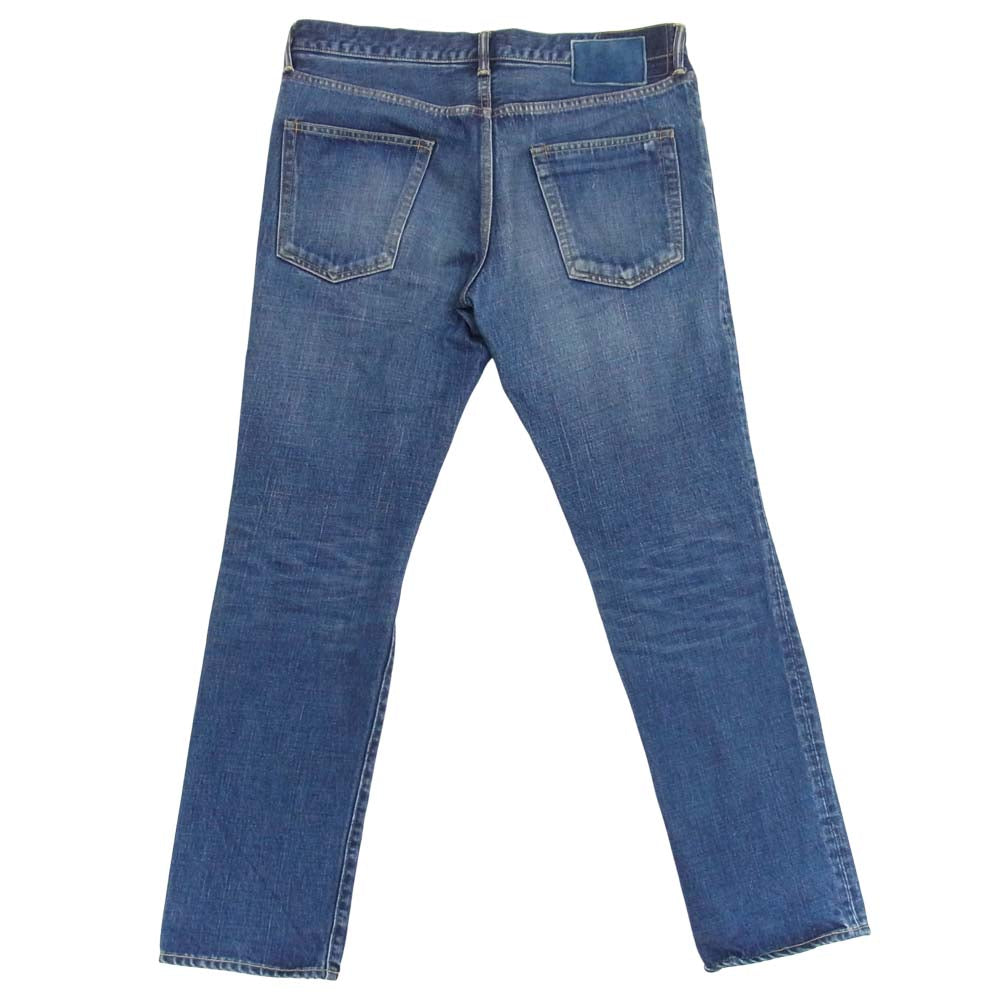 VISVIM ビズビム 17SS 0118205005032 SOCIAL SCULPTURE 04 DAMAGED-16 ダメージ加工 デニムパンツ インディゴブルー系 34【極上美品】【中古】