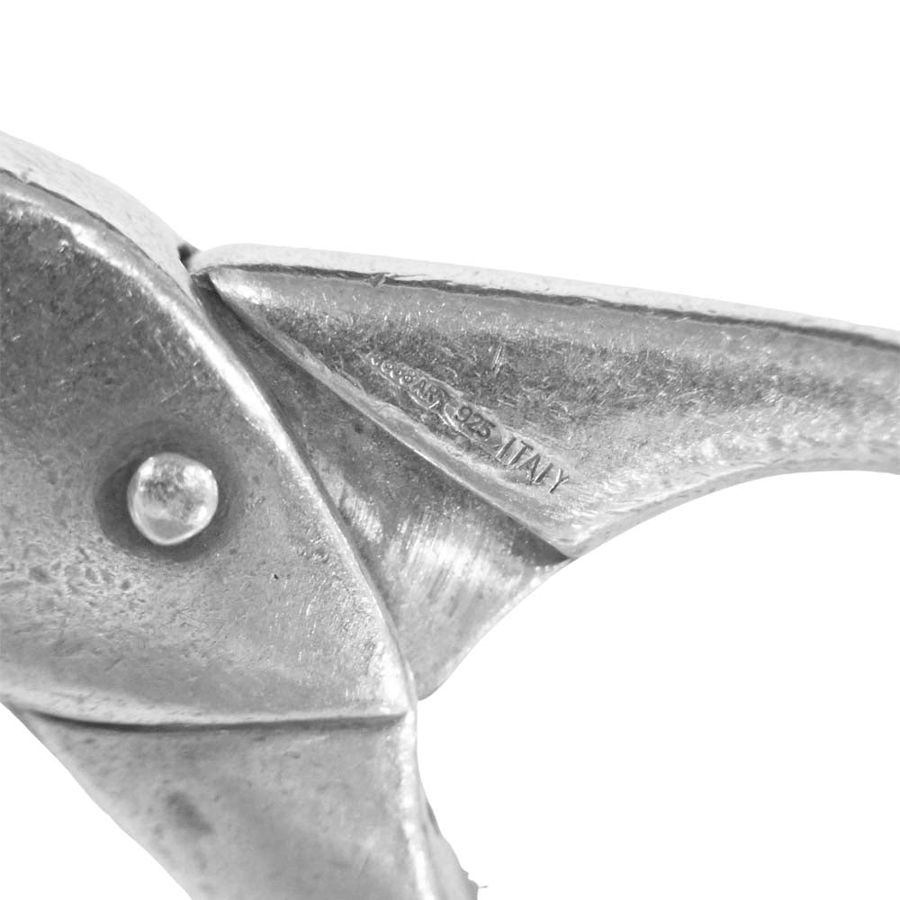 WINGROCK ウィングロック 金メタル付 キーリング キーホルダー キー リング 金メタル シルバー系【中古】