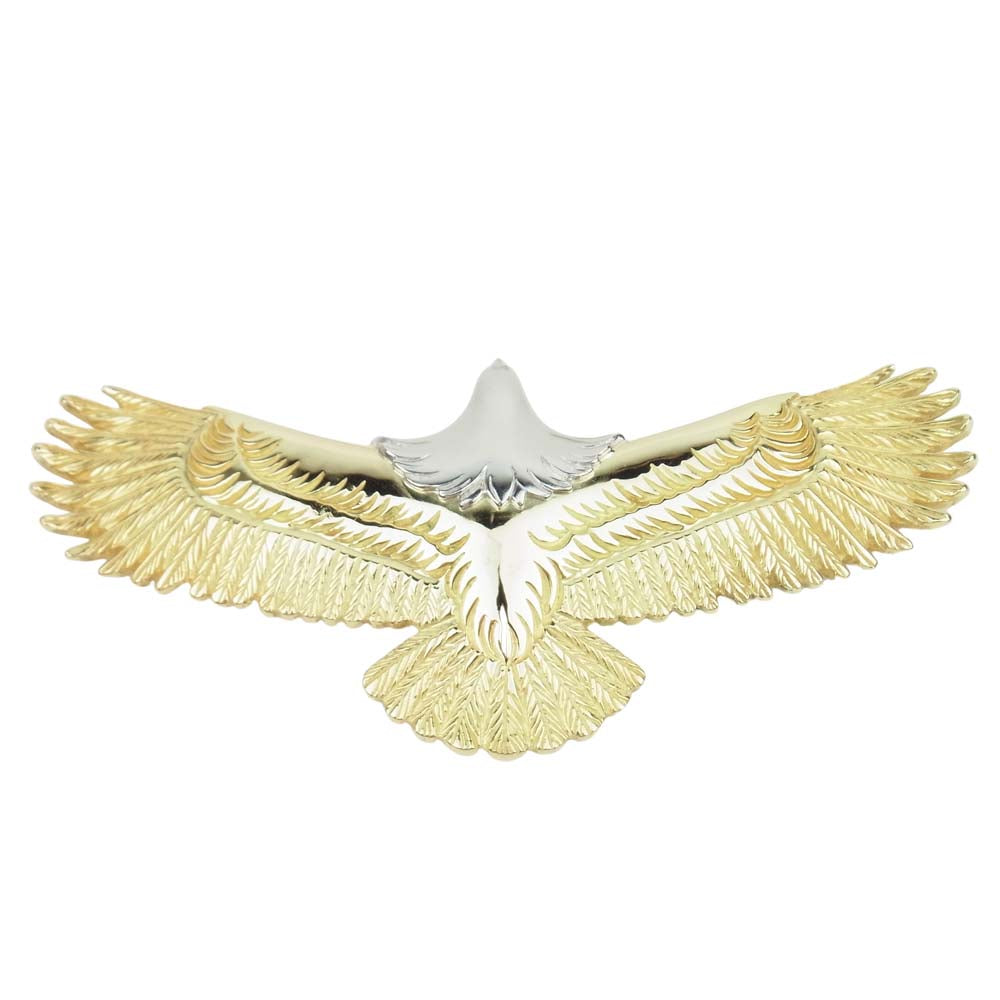 WINGROCK ウィングロック 新品仕上げ済 K18 両目ダイヤ プラチナヘッド 大イーグル【極上美品】【中古】