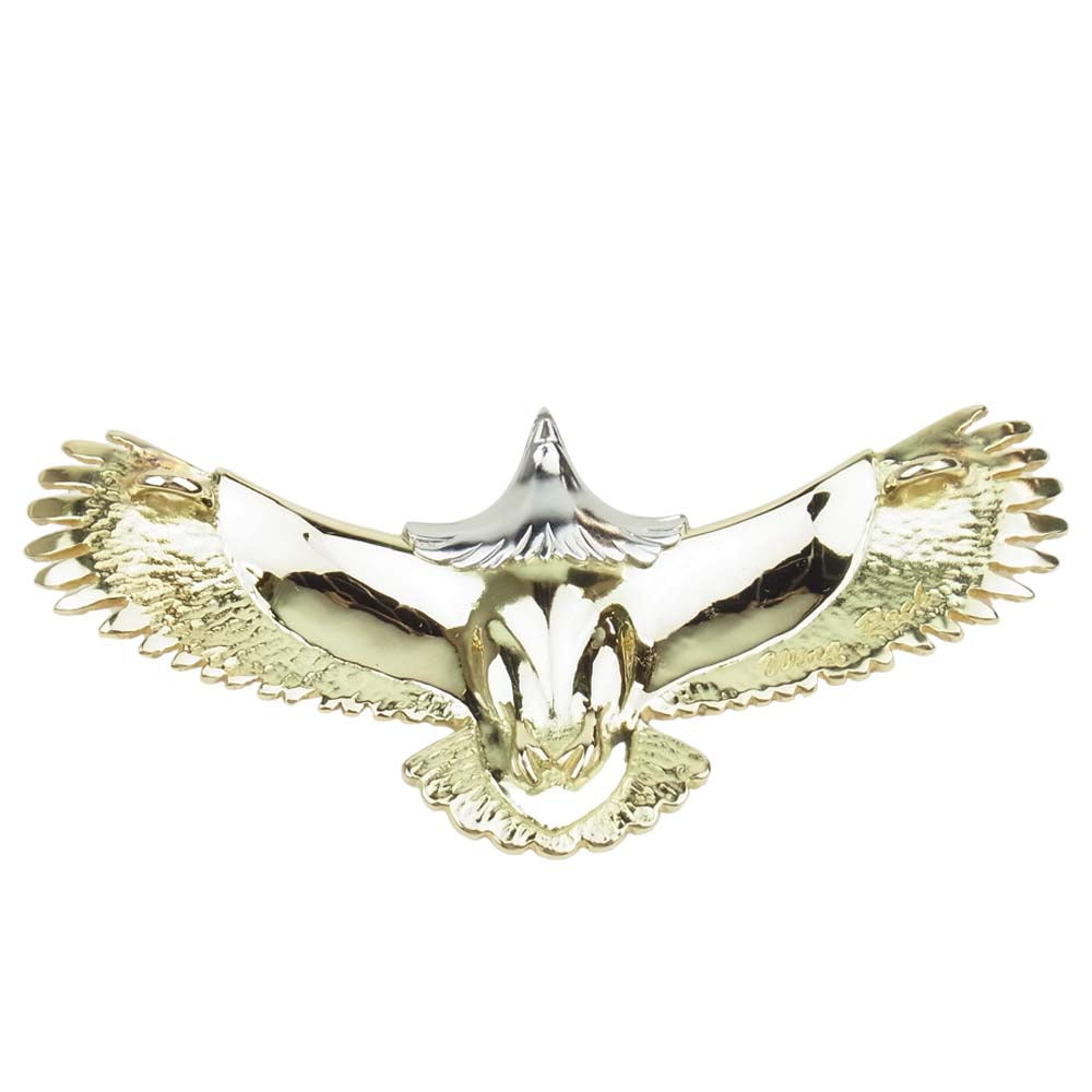 WINGROCK ウィングロック 新品仕上げ済 K18 両目ダイヤ プラチナヘッド 大イーグル【極上美品】【中古】
