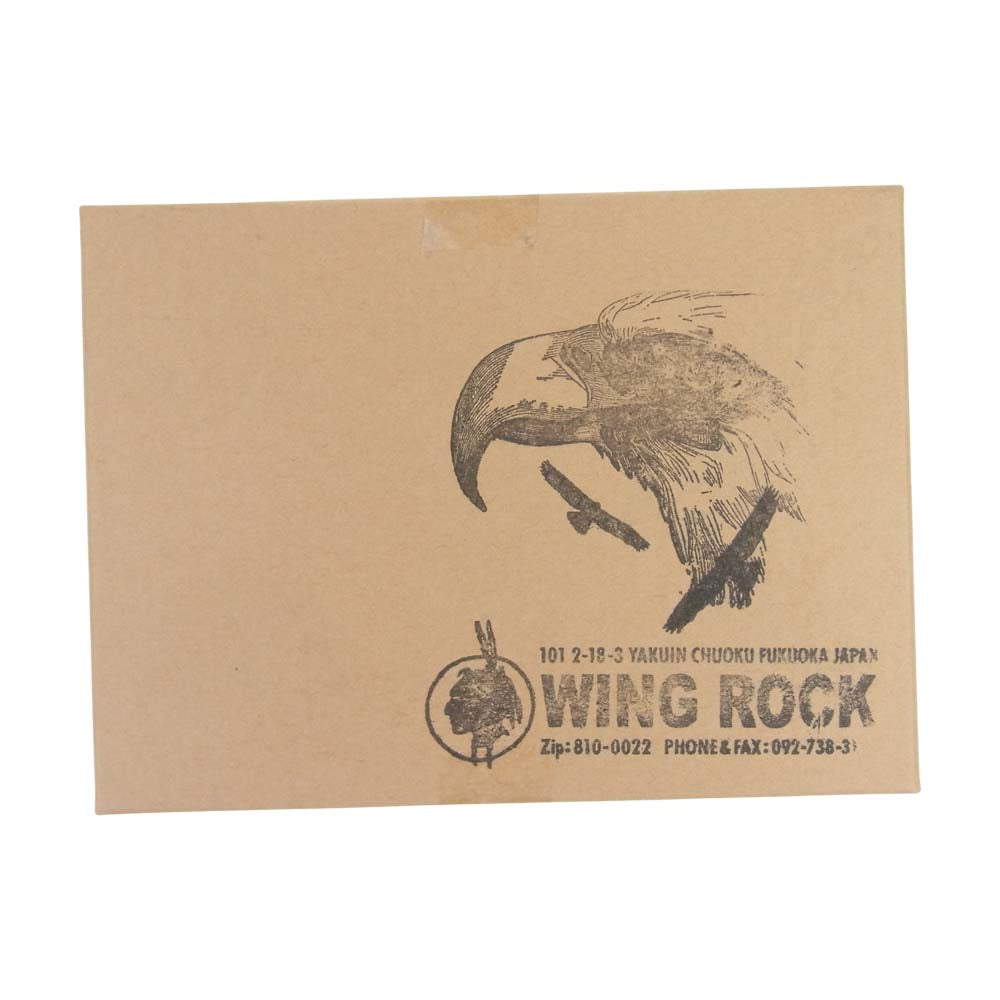 WINGROCK ウィングロック 新品仕上げ済 K18 両目ダイヤ プラチナヘッド