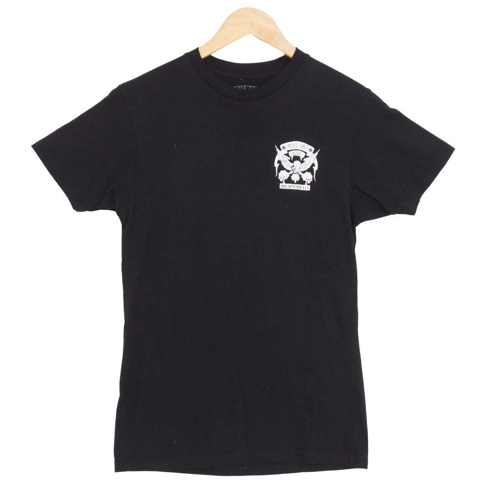 TRAVIS WALKER トラヴィスワーカー プリント 半袖 Tシャツ 2016 BUILT WITH PRIDE U.S.A ブラック系 S【中古】