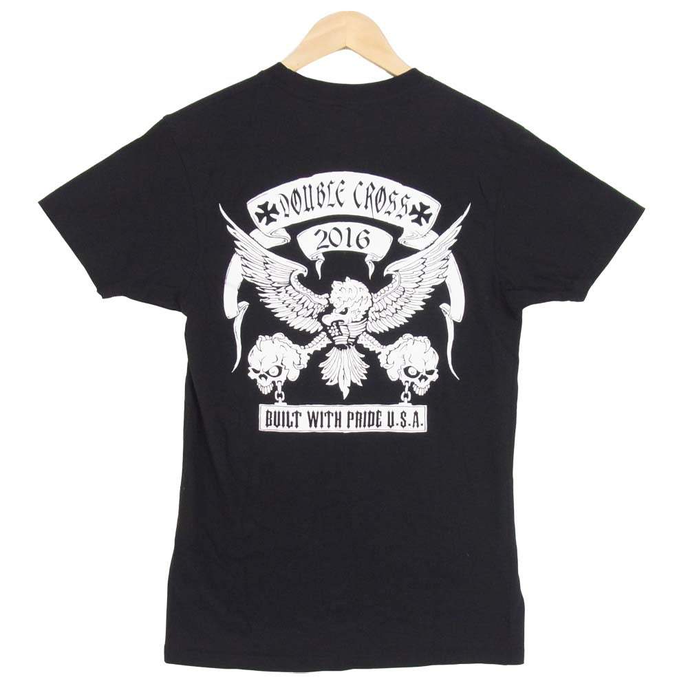 TRAVIS WALKER トラヴィスワーカー プリント 半袖 Tシャツ 2016 BUILT WITH PRIDE U.S.A ブラック系 S【中古】