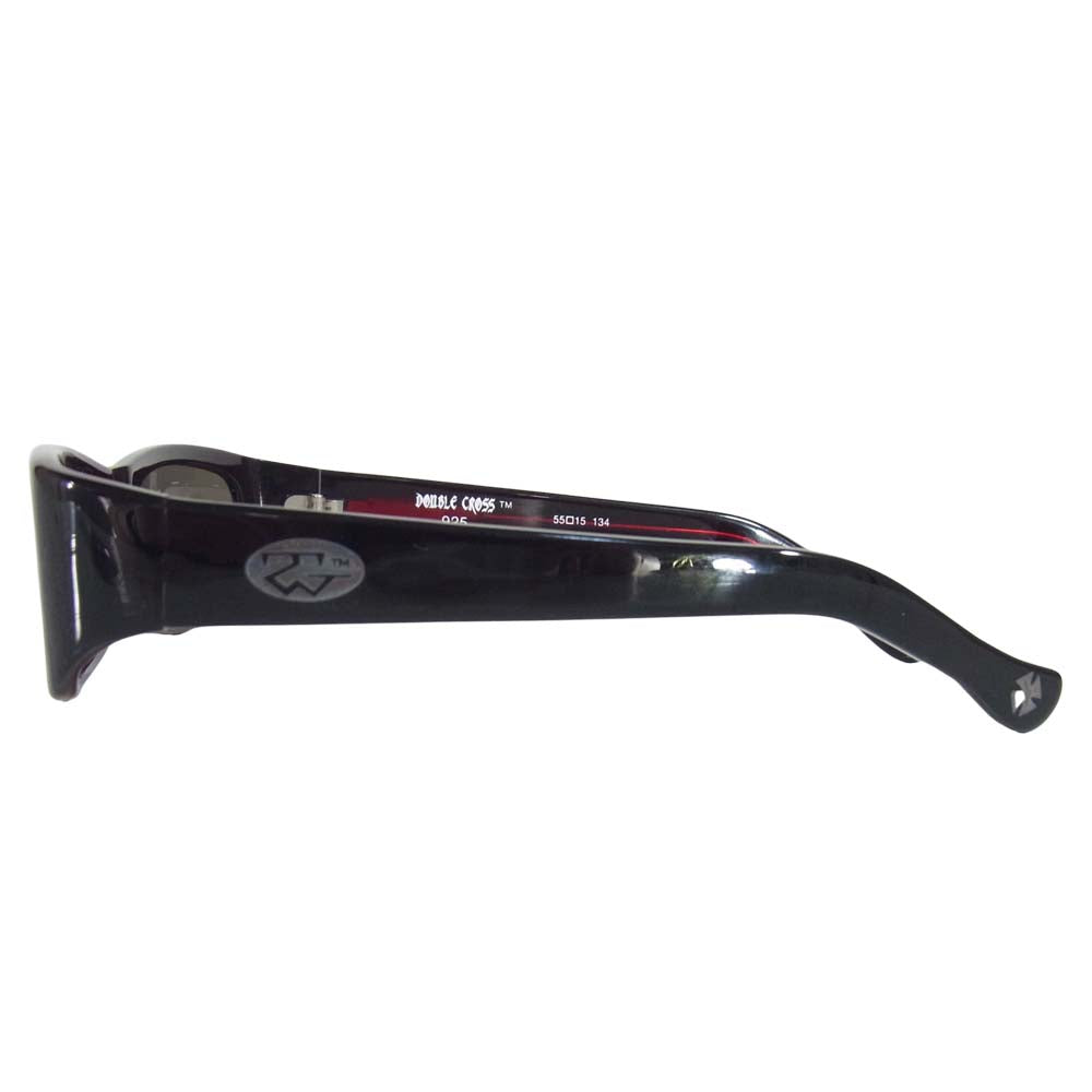 TRAVIS WALKER トラヴィスワーカー SG001TW 販売証明カード付属 SHADYZ スクエア サングラス 黒赤系 55□105 134【中古】