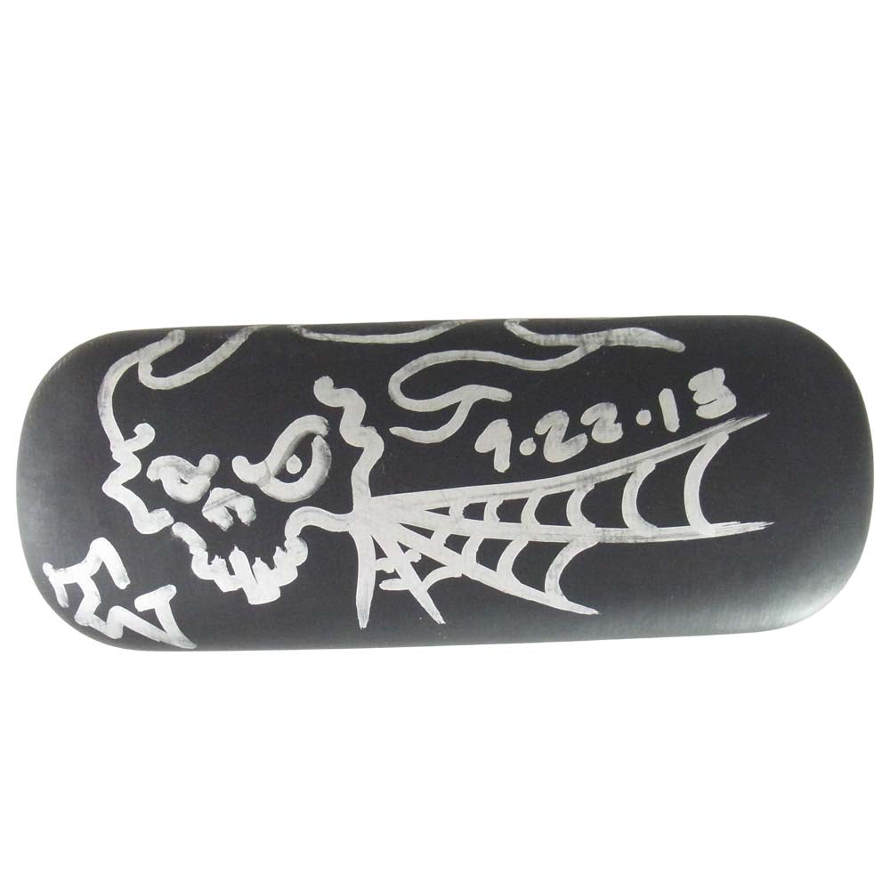 TRAVIS WALKER トラヴィスワーカー SG001TW 販売証明カード付属 SHADYZ スクエア サングラス 黒赤系 55□105 134【中古】