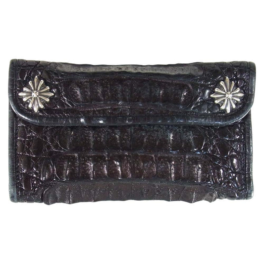 TRAVIS WALKER トラヴィスワーカー Large 3 Fold Wallet ラージ 3ホールド ウォレット カスタム 財布 ブラック系【中古】