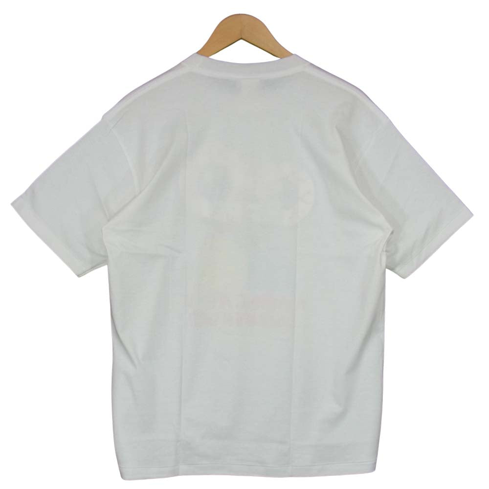 A BATHING APE アベイシングエイプ 110-035 AMBUSH アンブッシュ プリント Tシャツ ホワイト系 L【極上美品】【中古】