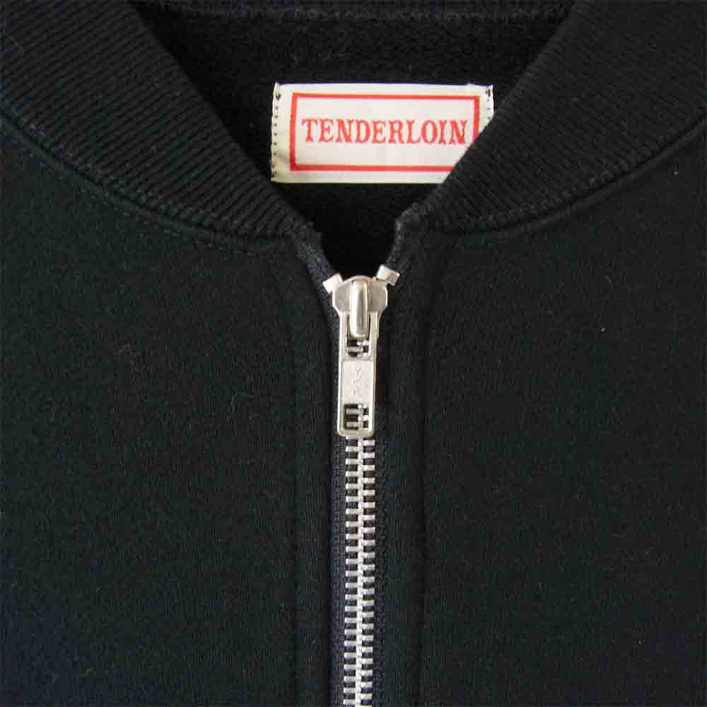 TENDERLOIN テンダーロイン 20 CALIF ジップ スウェット ブラック系 L【中古】