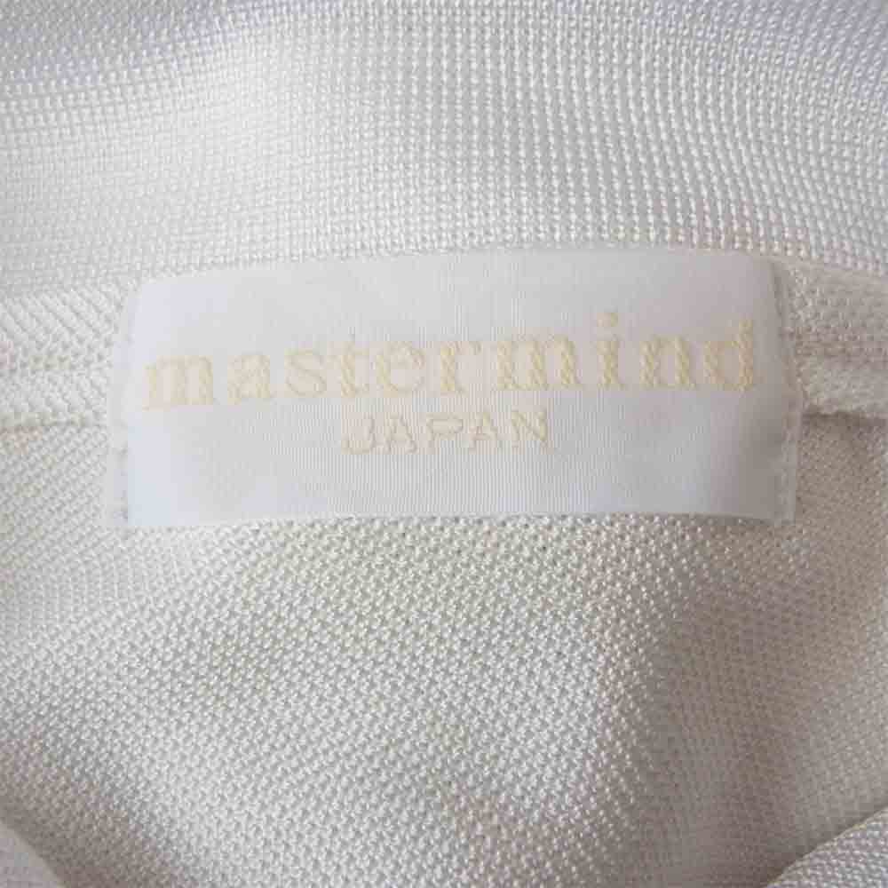 mastermind JAPAN マスターマインドジャパン MS-TS21-54 国内正規品 10th Anniversary 10周年記念 ポロシャツ ホワイト系 S【美品】【中古】