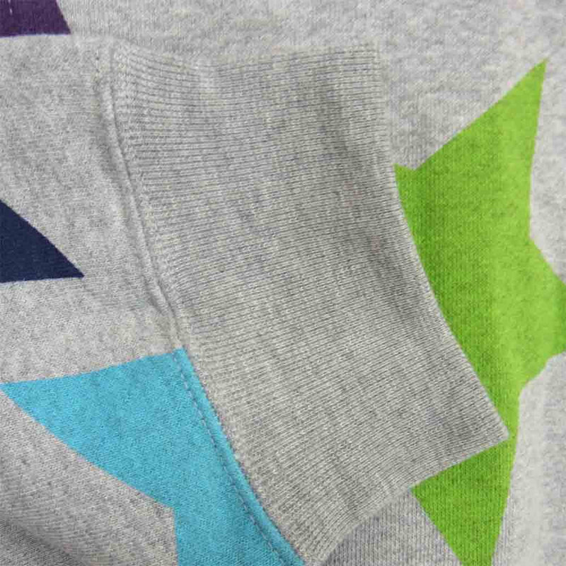 A BATHING APE アベイシングエイプ Multi Color STAR PARKA マルチカラー スターパーカー グレー系 M【美品】【中古】