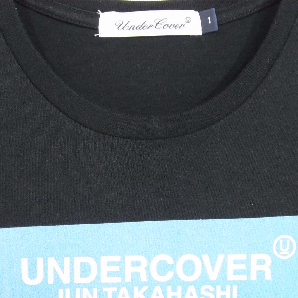 UNDERCOVER アンダーカバー 最後の晩餐 Tシャツ 半袖 プリント 日本製 コットン ブラック系 1【中古】
