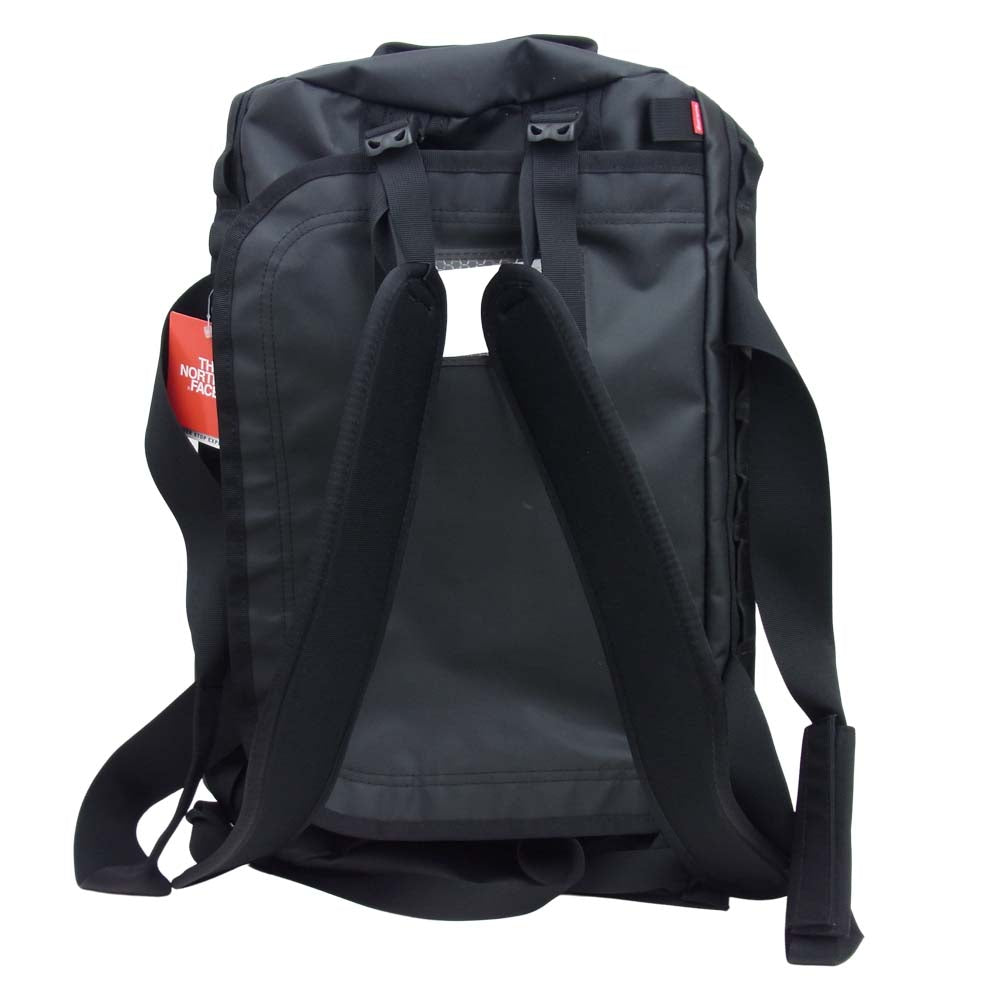 Supreme シュプリーム 18SS NF0A3KZ6 × THE NORTH FACE ノースフェイス Arc Logo Small Base Camp Duffle Bag アーチ ロゴ スモール キャンプ ダッフル バッグ ブラック系 45L【極上美品】【中古】