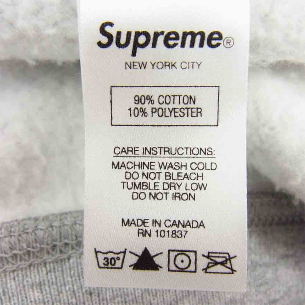 Supreme シュプリーム 21SS KAWS Chalk Logo Hooded Sweatshirt カウズ チョーク ボックスロゴ パーカー  グレー系 S【美品】【中古】