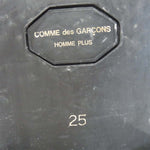 COMME des GARCONS HOMME PLUS コムデギャルソンオムプリュス 13SS ドット シューズ 日本製 黒白金系 25cm【中古】