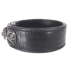 CHROME HEARTS クロムハーツ（原本無） 3BTN 2SNP 3ボタン 2スナップ ブレスレット ブラック系【中古】