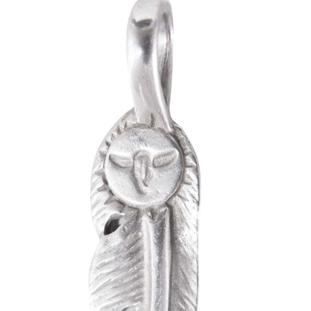 タディアンドキング SVフェザーSP SS ペンダントトップ フェザー トップ シルバー系【中古】