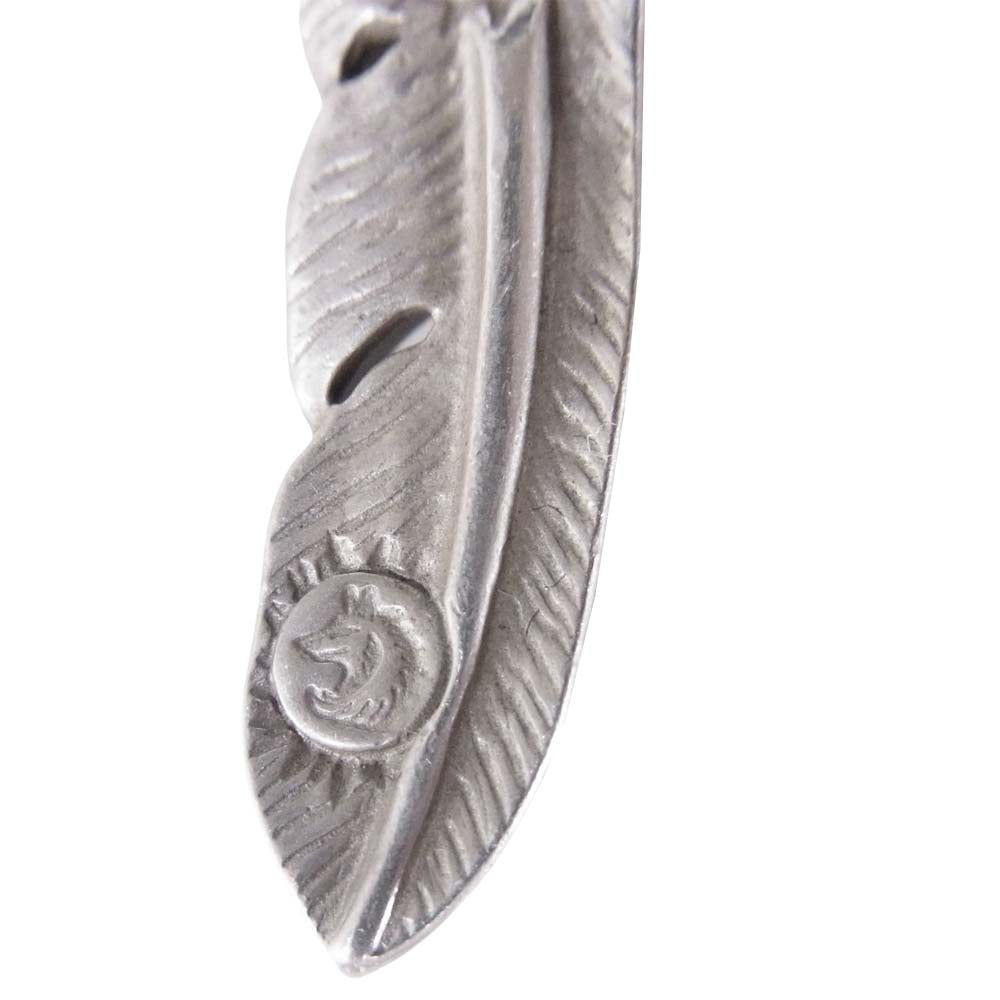 タディアンドキング SVフェザーSP SS ペンダントトップ フェザー トップ シルバー系【中古】