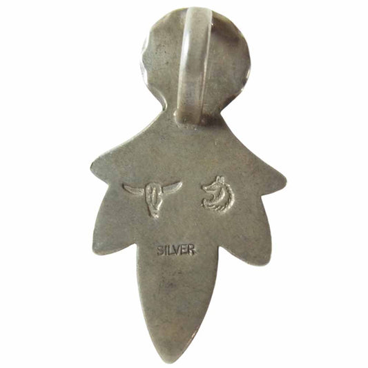 タディアンドキング ロングホーン リリー ペンダントトップ シルバー系【中古】