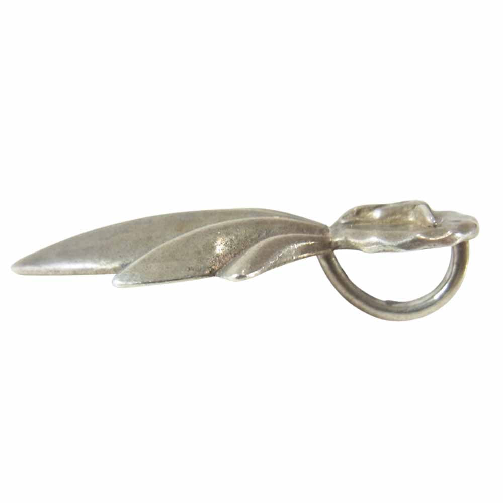 タディアンドキング ロングホーン リリー ペンダントトップ シルバー系【中古】