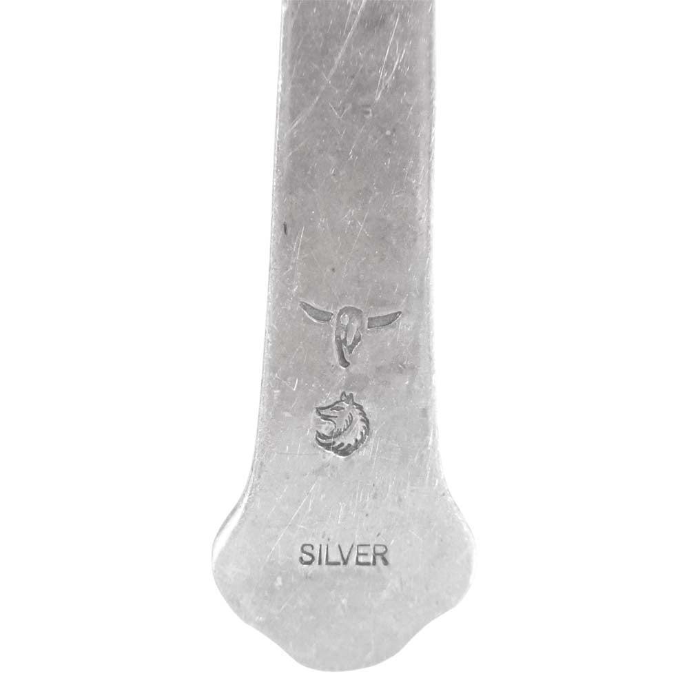 タディアンドキング ラージクロス レギュラー ホイール 銀縄 ターコイズ ネックレス シルバー系【中古】