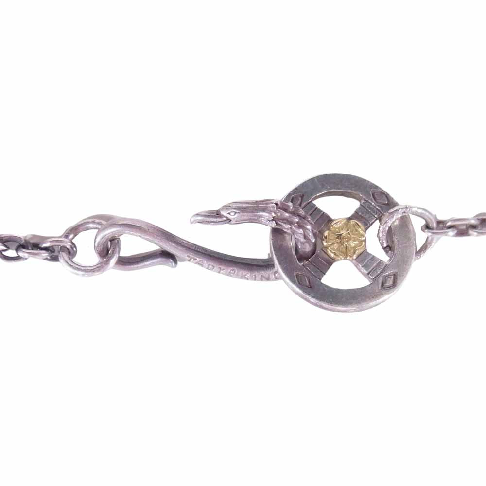TADY&KING タディアンドキング イーグルフック レギュラーホイール GPウルフ 太丸 ネックレス シルバー系【中古】