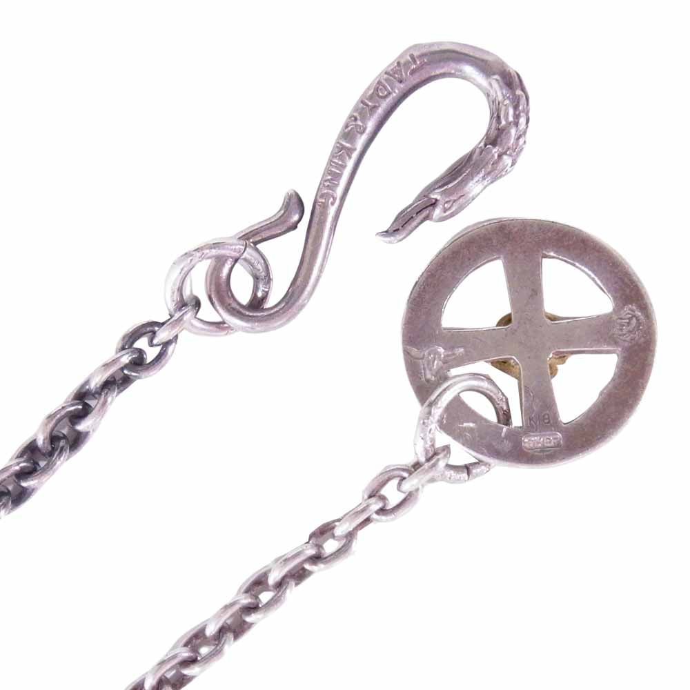 TADY&KING タディアンドキング イーグルフック レギュラーホイール GPウルフ 太丸 ネックレス シルバー系【中古】
