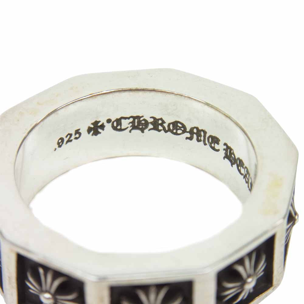 CHROME HEARTS クロムハーツ（原本有） ALPHABET BLOCK アルファベット ブロック CHプラス リング シルバー系 25号【中古】