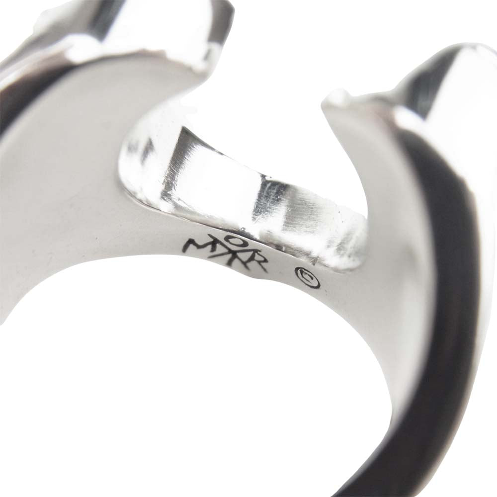 TENDERLOIN テンダーロイン 新品仕上げ済み T-H.S RING SILVER STONE ホースシュー ダイヤ リング シルバー系【極上美品】【中古】