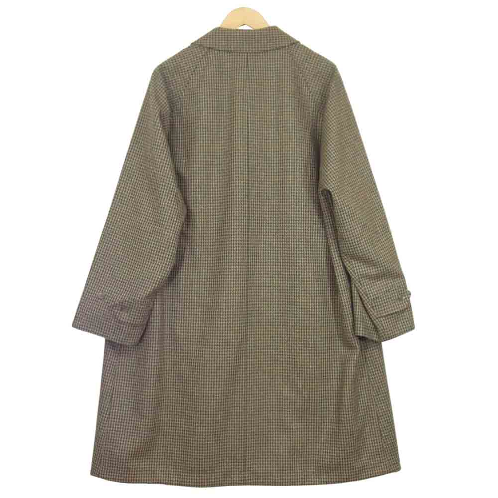 アナトミカ 20AW 530-552-02 SINGLE RAGLAN 2 S-P GABARDINE リバーシブル シングル ラグラン コート カーキ系 46【美品】【中古】