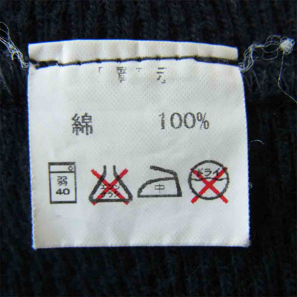 THE FLAT HEAD ザフラットヘッド RJB サーマル Vネック ロングスリーブ Tシャツ ロンT ネイビー系 40【中古】